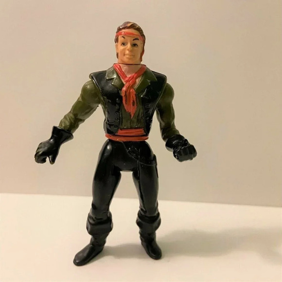 Vintage 1991 Swashbuckling Peter Pan Action Figure Disney Hook  TriStar Pictures - Picture 1 of 9